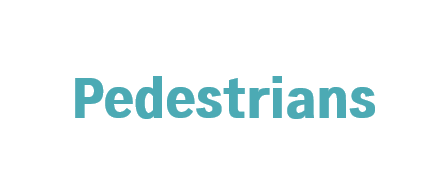 pedestrians