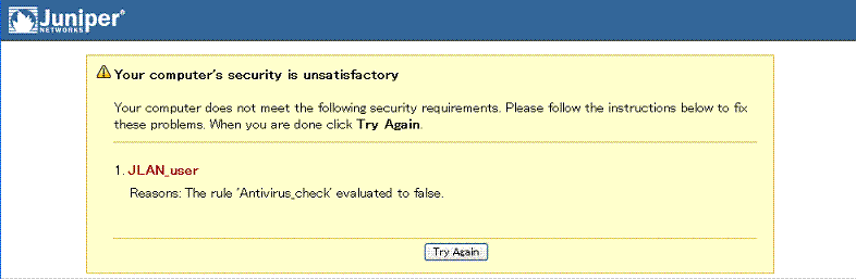 host checker not installed properly