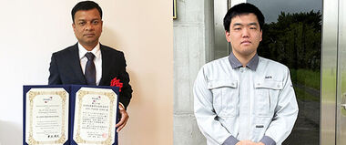 Received two awards from the Particle Accelerator Society of Japan