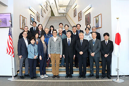 米国エネルギー省
ダリオ・ギル科学担当次官他がJ-PARCをご視察されました