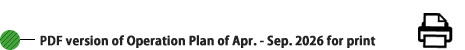 PDF version of Operation Plan of Apr. - Sep. 2026 for print